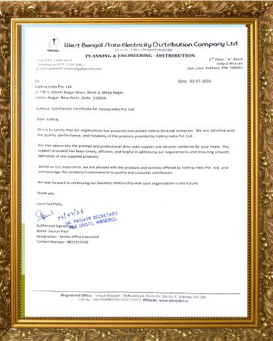 Wert Bengal State Electricity Dirtribution CompanyLtd