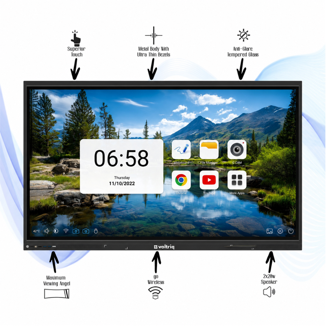 Voltriq VIFPD105 (105-inch) Interactive Flat Panel - Image 2