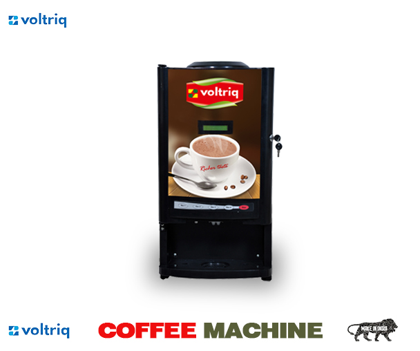 Voltriq Cafe Plus Three Option Tea Coffee Soup Vending Machine