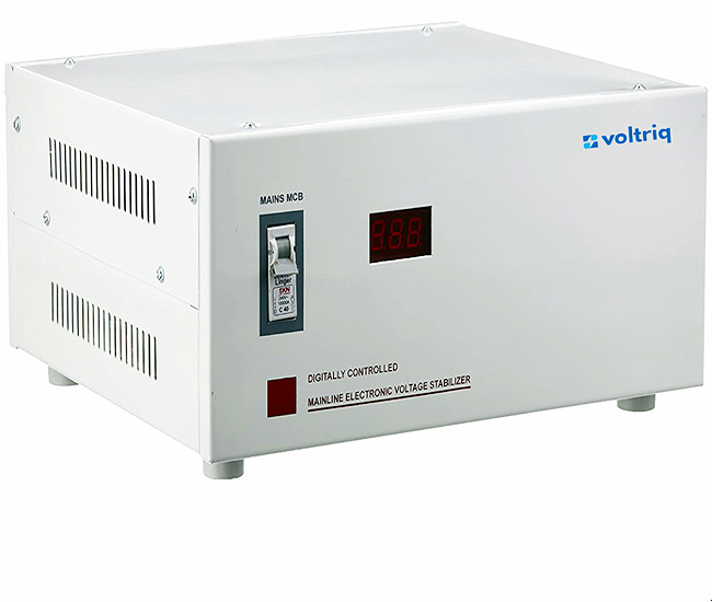 Voltriq 10KV Mainline Voltage Stabilizer VI-10000 For Multi Use, 100V-300V - Image 2