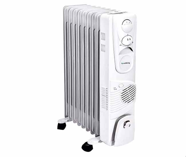 Voltriq VOH-13F Oil Filled Heater With Fan - Image 2