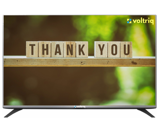Voltriq 49 Inch Smart FHD LED TV With 1 Year Warranty