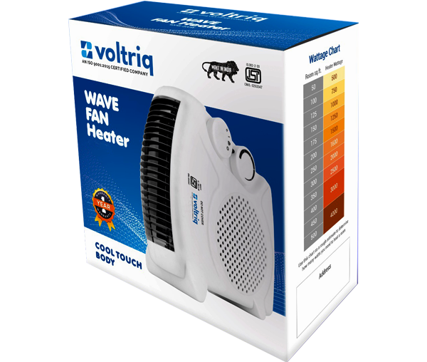 Voltriq Fan Heater VH104 - Image 2