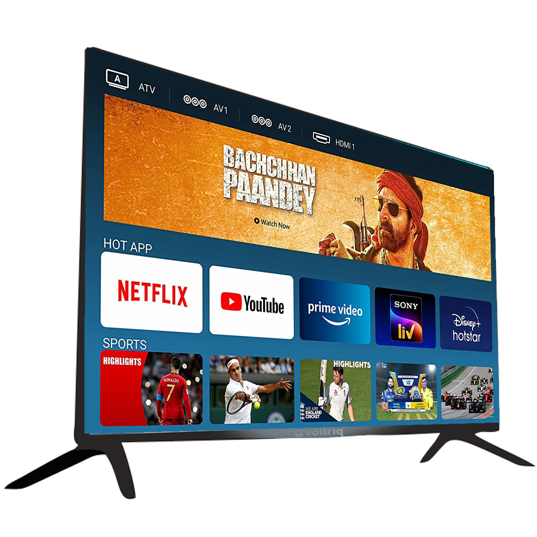 Voltriq LED TV 32 Inch VI641S With 1 Year Warranty - Image 2