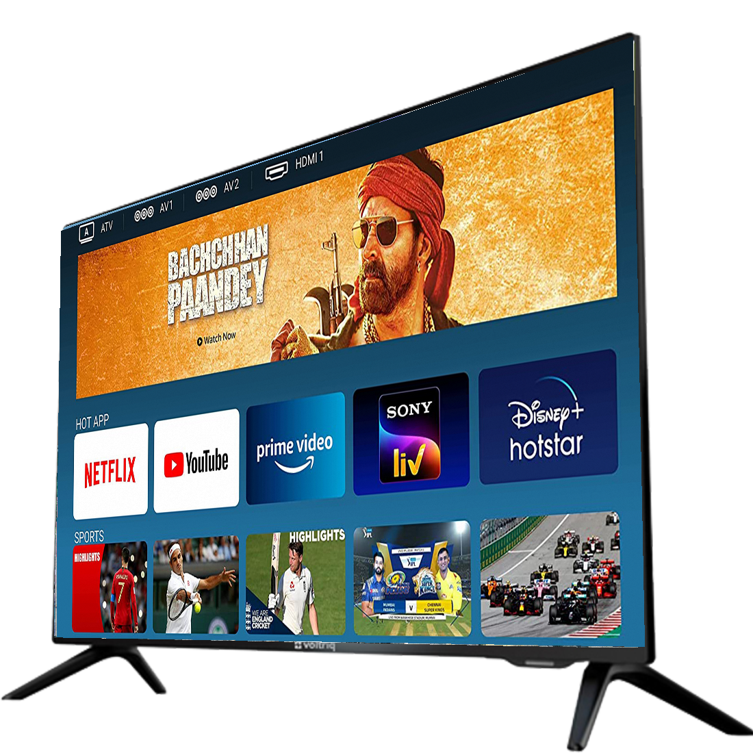 Voltriq LED TV 32 Inch VI641S With 1 Year Warranty - Image 3