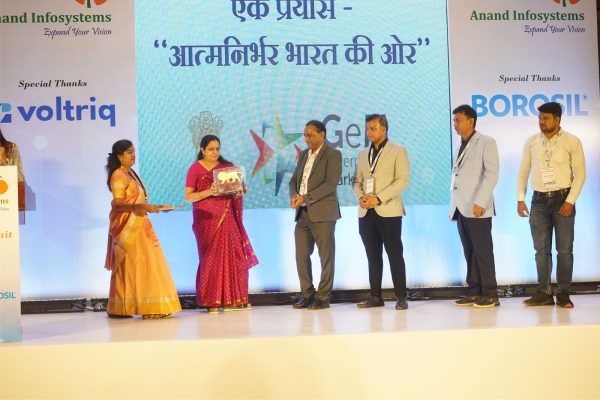 Mrs. Manju Sharma (Add. CEO Gem) and Voltriq Team, Delhi